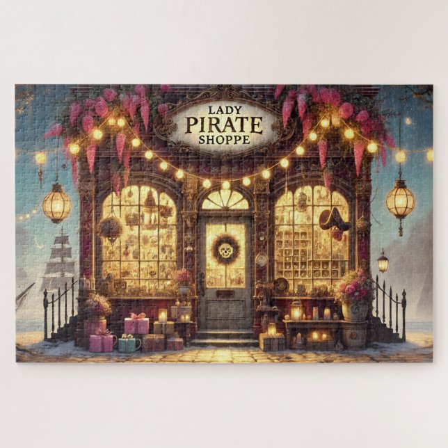 Quebra-cabeça Loja da Pirata Enchanted Boutique Costeira (Horizontal)