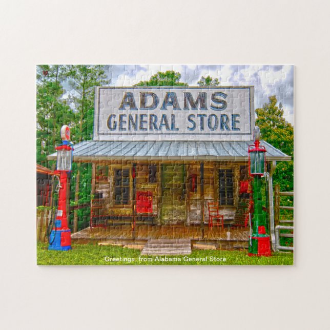 Quebra-cabeça Loja Geral do Alabama Jigsaw Puzzle (Horizontal)