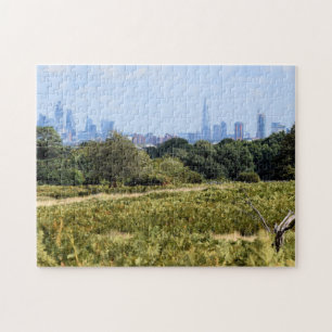 Quebra-cabeça Londres Skyline a partir do Richmond Park - 11x14