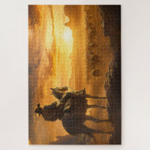 Lone Cowboy no Sunset