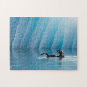 Quebra-cabeça Lontra de mar brincalhão