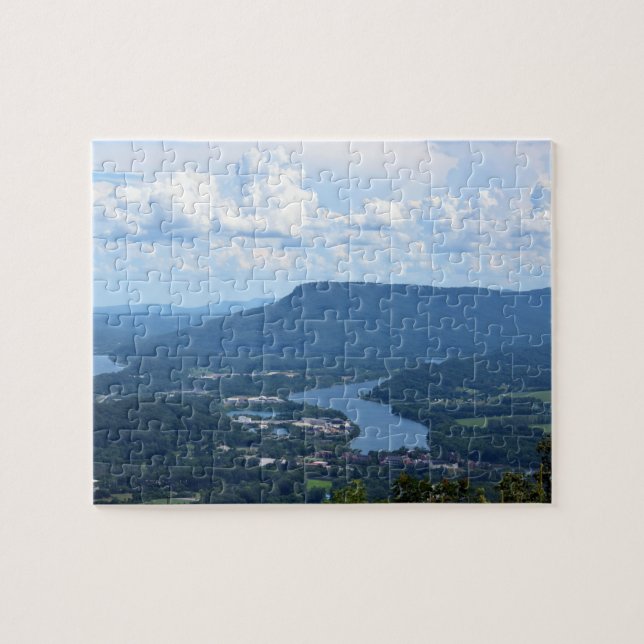 Quebra-cabeça Lookout Mountain - Chattanooga, Tennessee - 8x10 (Horizontal)