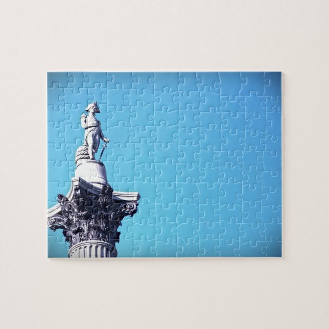 Quebra-cabeça Lorde Nelson - Tralgar - Londres - 8x10 - 110 pcs. (Horizontal)