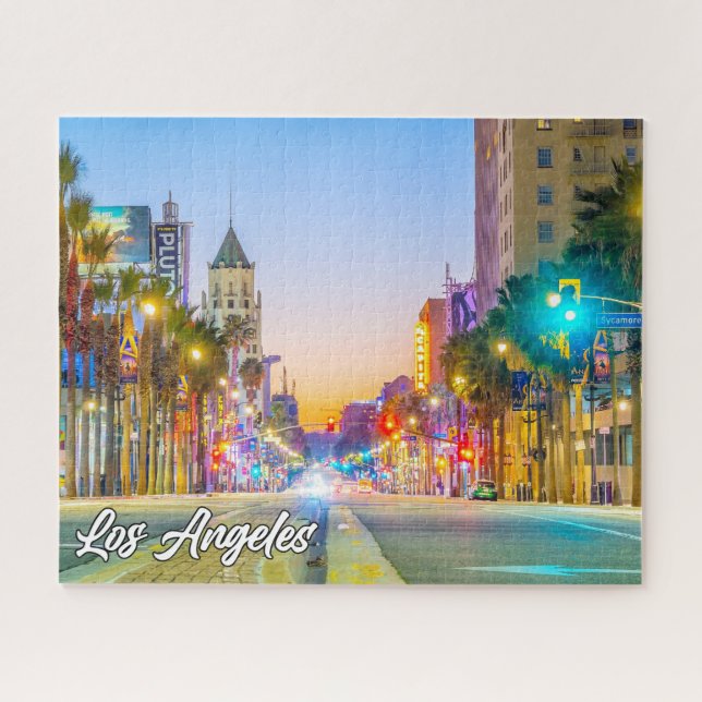 Quebra-cabeça Los Angeles, Califórnia, Estados Unidos (Horizontal)