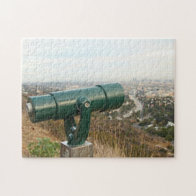 Quebra-cabeça Los Angeles da Mulholland Drive 252-pc (Horizontal)
