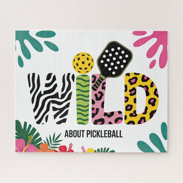 Quebra-cabeça Louco por Pickleball (Horizontal)
