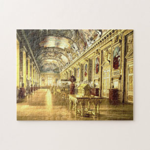 Quebra-cabeça Louvre Art Gallery Louvre Paris França