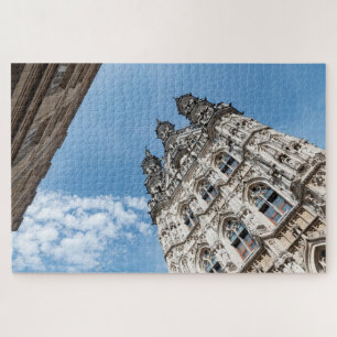 Quebra-cabeça Lovaina Bélgica   A icônica Prefeitura (Stadhuis)