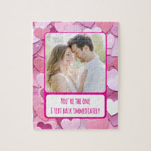Quebra-cabeça Love Heart Confetti I Text Back