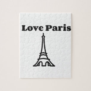 Quebra-cabeça Love Paris