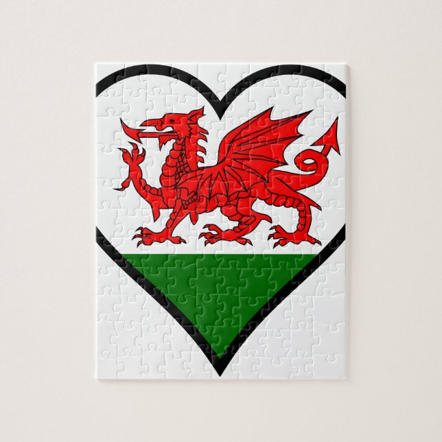 Quebra-cabeça Love Wales (Vertical)