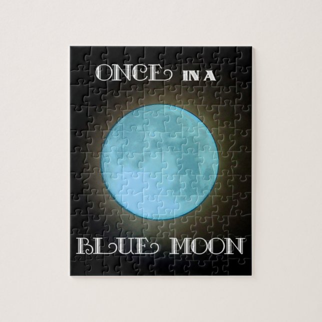 Quebra-cabeça "Lua azul " (Vertical)