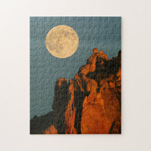 Quebra-cabeça Lua Cheia   Falésias de Basalto Smith Rock State P