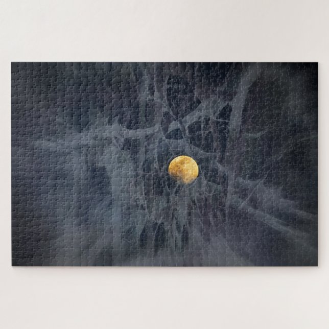 Quebra-cabeça "Lua em gaiola" (Horizontal)