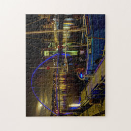 Quebra-cabeça Lua sobre o rio Tyne