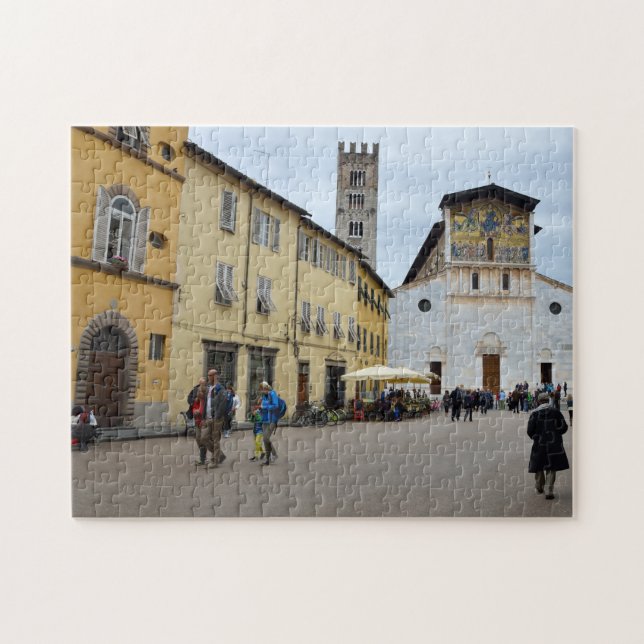 Quebra-cabeça Lucca, Itália (Horizontal)