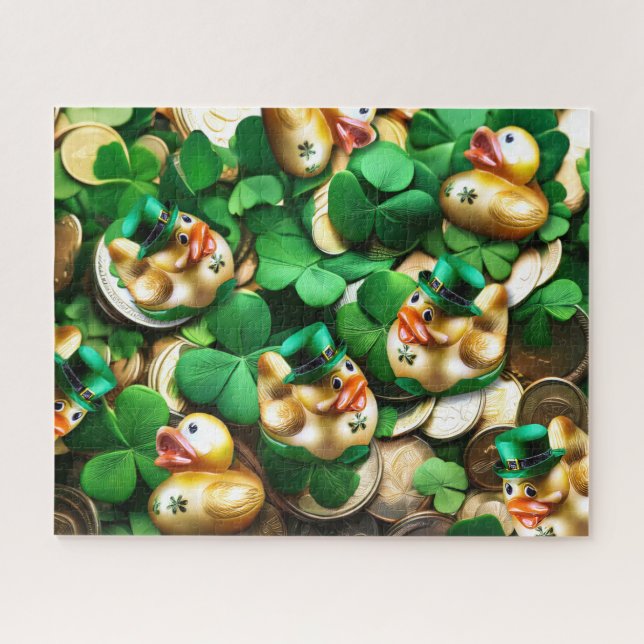 Quebra-cabeça Lucky Duckies (Horizontal)