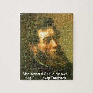 Quebra-cabeça Ludwig Feurbach & O Homem Criou a Cotações de Deus