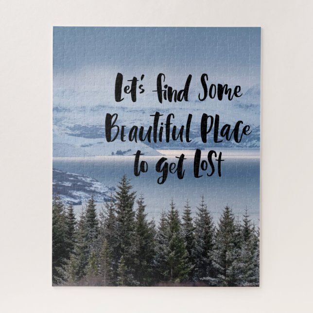 Quebra-cabeça Lugar bonito (Vertical)