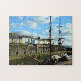 Quebra-cabeça Lugar de Charlestown Cornualha Inglaterra Poldark
