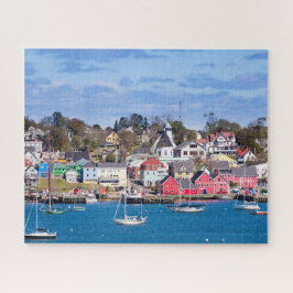 Quebra-cabeça Lunenburg harbor Nova Scotia NS - Puzzle