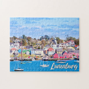 Quebra-cabeça Lunenburg, Nova Escócia, Canadá