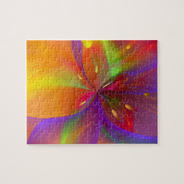 Quebra-cabeça Lustrous Lily (Horizontal)