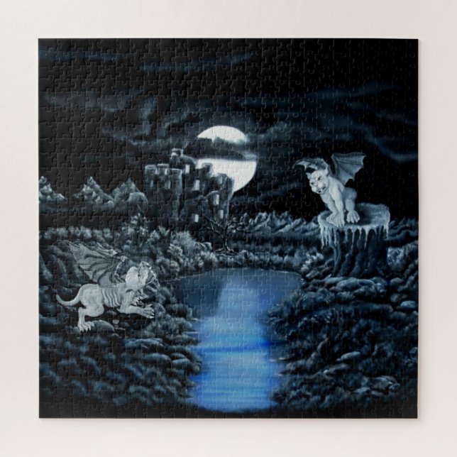 Quebra-cabeça Luta entre Golem e Dolem (Vertical)