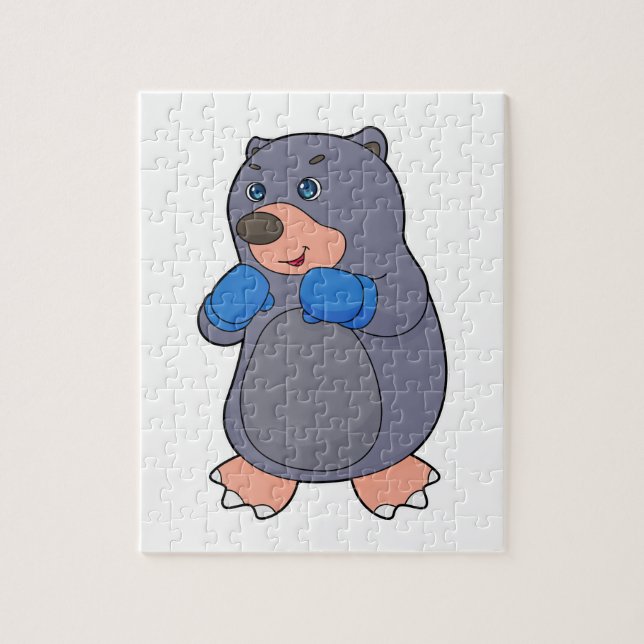 Quebra-cabeça Luvas de Boxer Boxer Mole (Vertical)