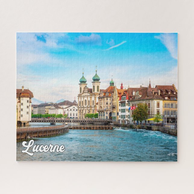 Quebra-cabeça Luzerna, Suiça (Horizontal)