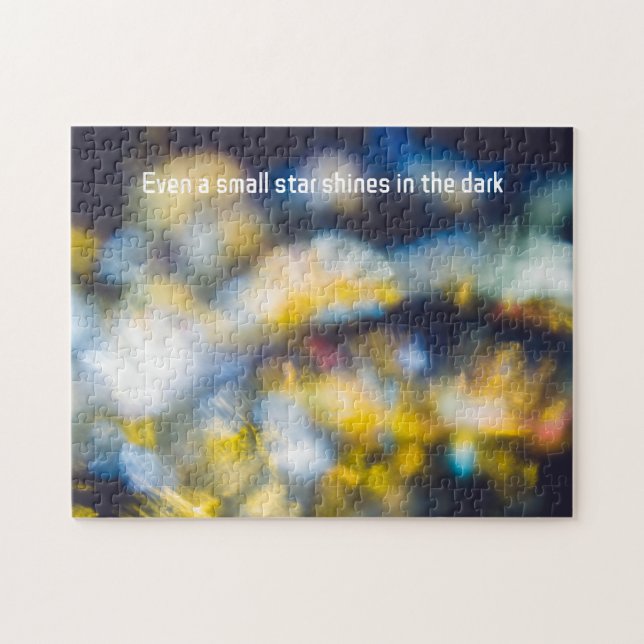 Quebra-cabeça Luzes cósmicas dançantes (Horizontal)