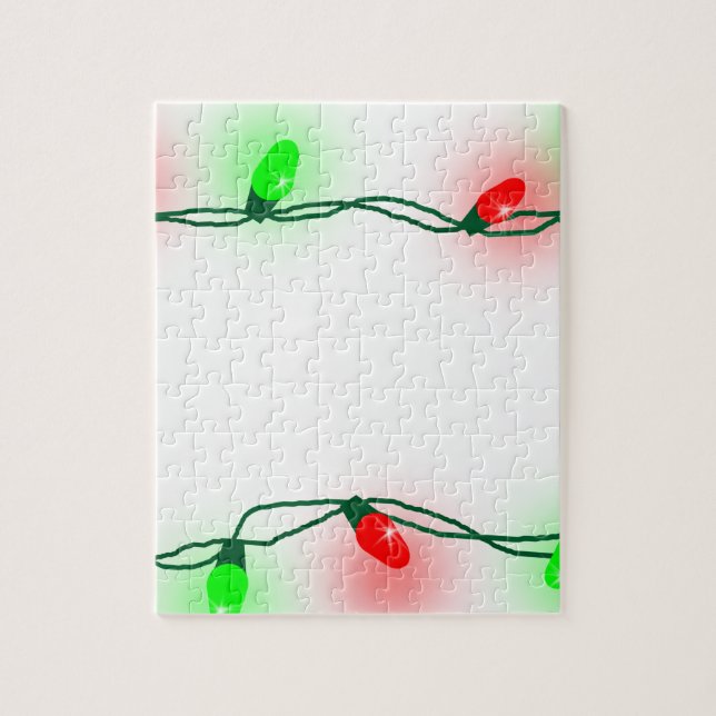 Quebra-cabeça Luzes de Natal (Vertical)