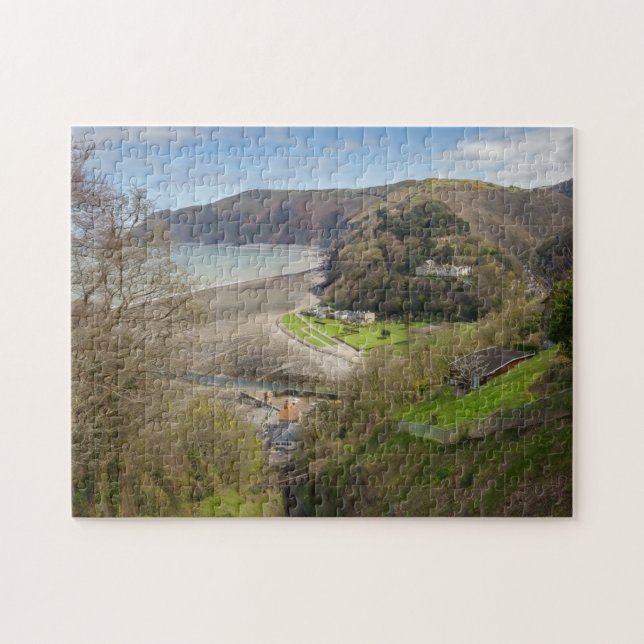 Quebra-cabeça Lynton e Lynmouth (Horizontal)