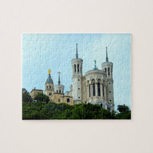Quebra-cabeça Lyon, França Bascilica - 8x10 - 110 pcs.