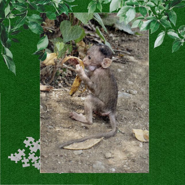 Quebra-cabeça Macaco-Bebê (Criador carregado)