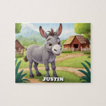 Macaco-burro de Fazenda giro personalizado