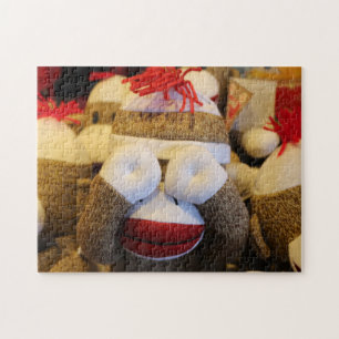 Quebra-cabeça Macaco Peek-a-boo Sock