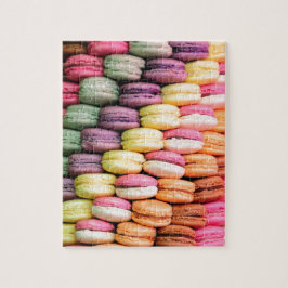 Quebra-cabeça Macaron Francês Bonito