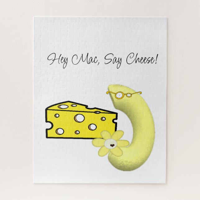 Quebra-cabeça Macaroni & Diga Queijo (Vertical)