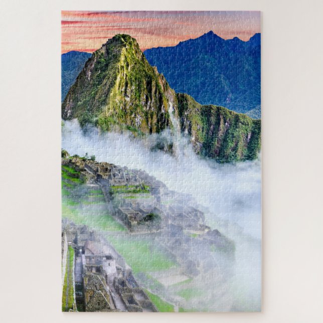 Quebra-cabeça Machu Picchu, Cusco - Peru (Vertical)