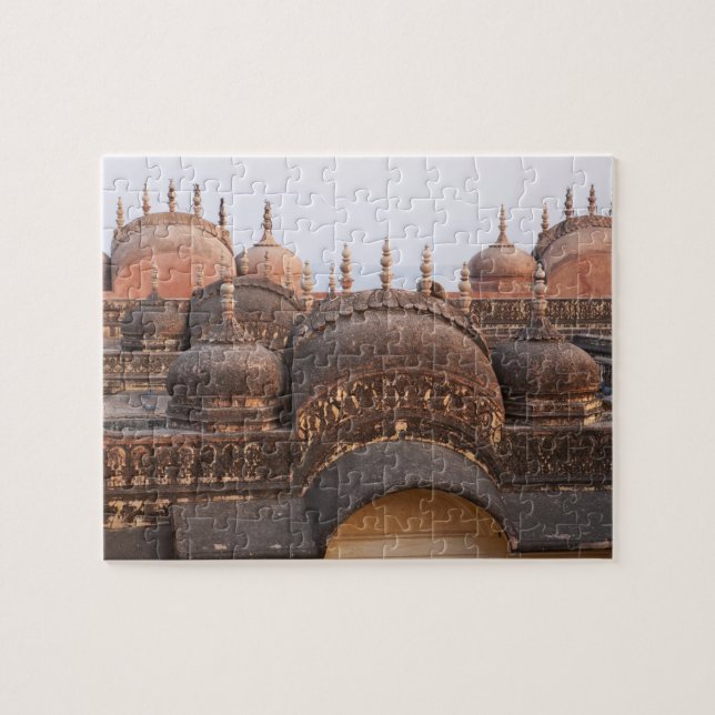 Quebra-cabeça Madhavendra Palace no pôr do sol, Jaipur (Horizontal)