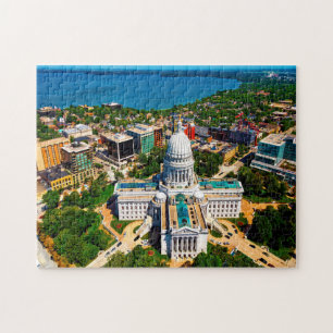 Quebra-cabeça Madison Wisconsin.