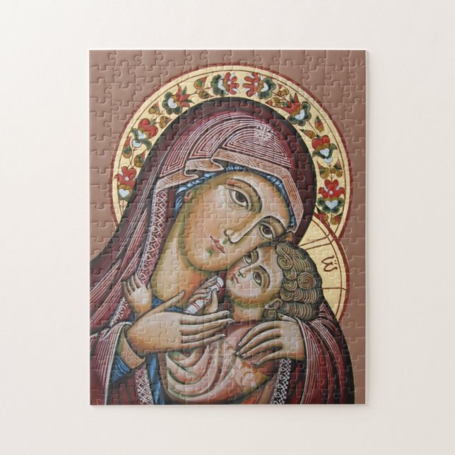 Quebra-cabeça Madona e Menino (Vertical)