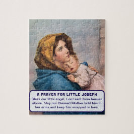 Quebra-cabeça Madonna com o Cristo Criança Menino