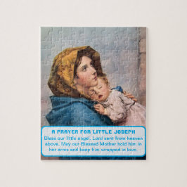 Quebra-cabeça Madonna com o Cristo Criança Menino