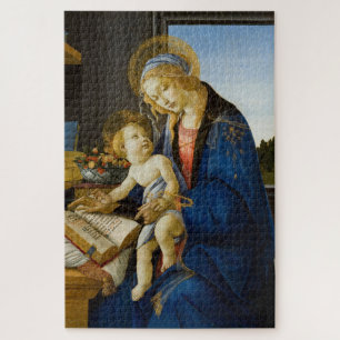 Quebra-cabeça Madonna do Livro