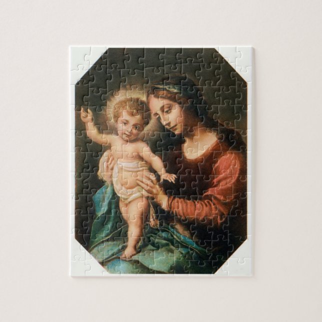 Quebra-cabeça Madonna E Criança (Vertical)