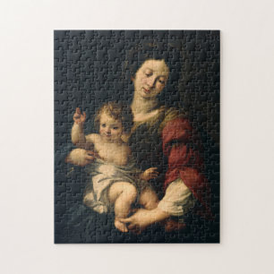 Quebra-cabeça Madonna e criança