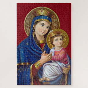 Quebra-cabeça Madonna e Criança