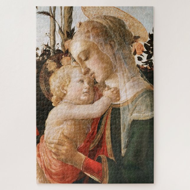 Quebra-cabeça Madonna e Criança (Vertical)